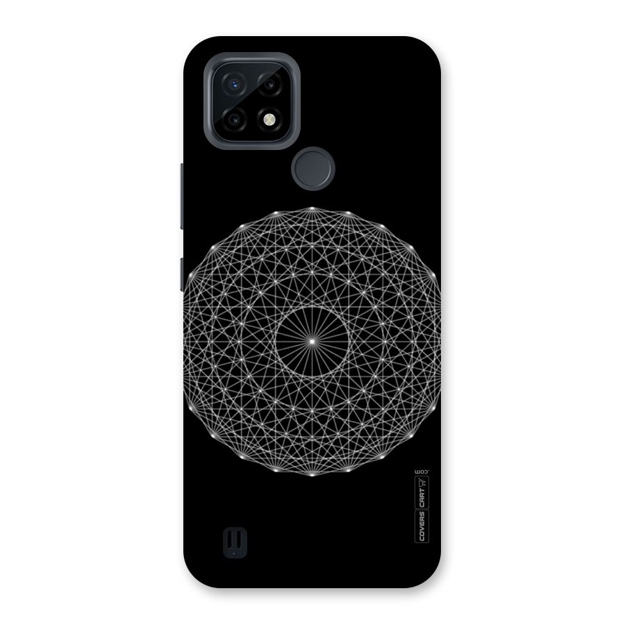 Black Clipart Back Case for Realme C21
