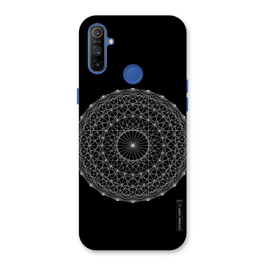Black Clipart Back Case for Realme Narzo 10A