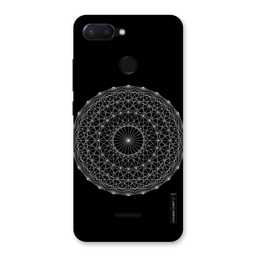 Black Clipart Back Case for Redmi 6