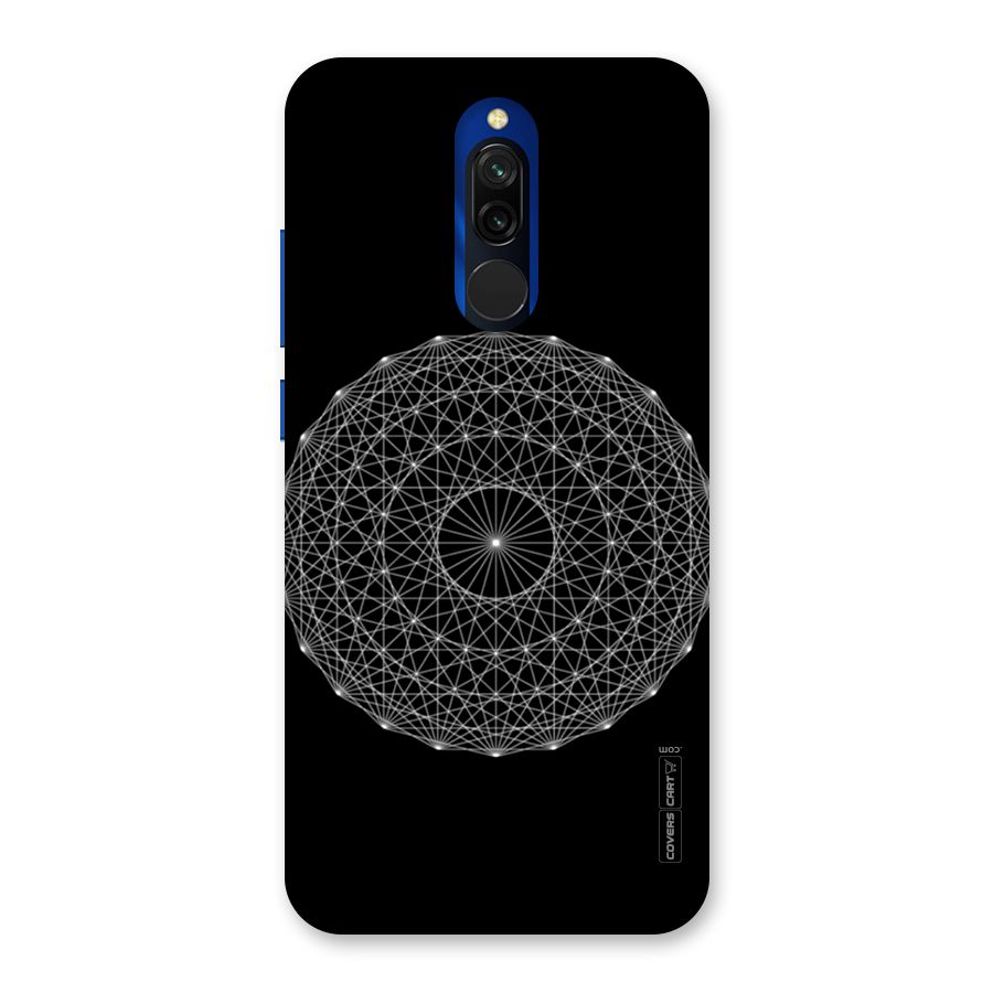 Black Clipart Back Case for Redmi 8