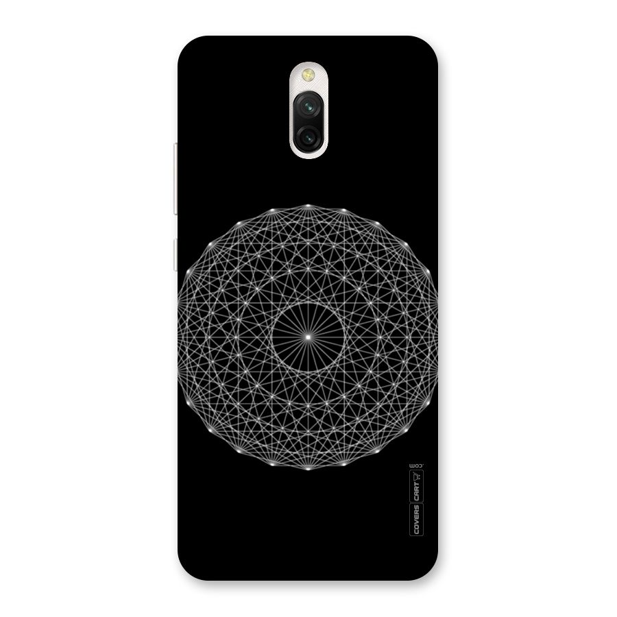 Black Clipart Back Case for Redmi 8A Dual