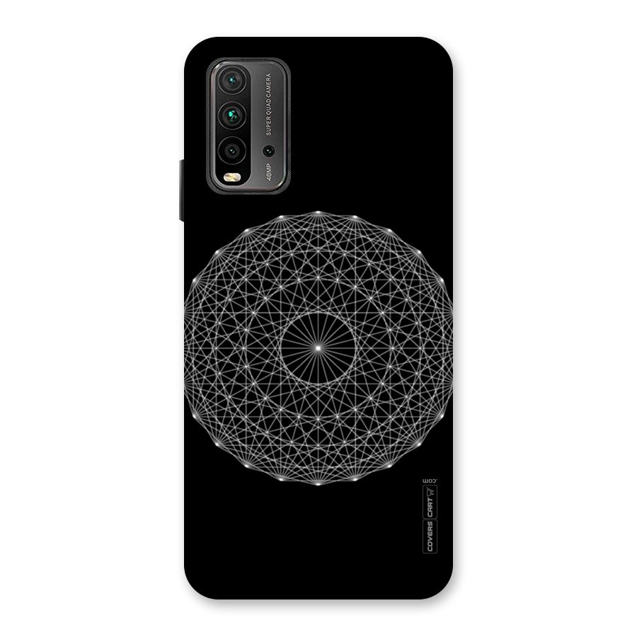 Black Clipart Back Case for Redmi 9 Power