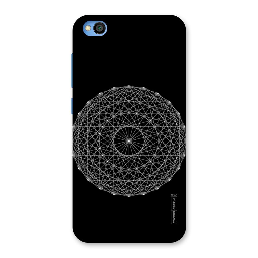Black Clipart Back Case for Redmi Go