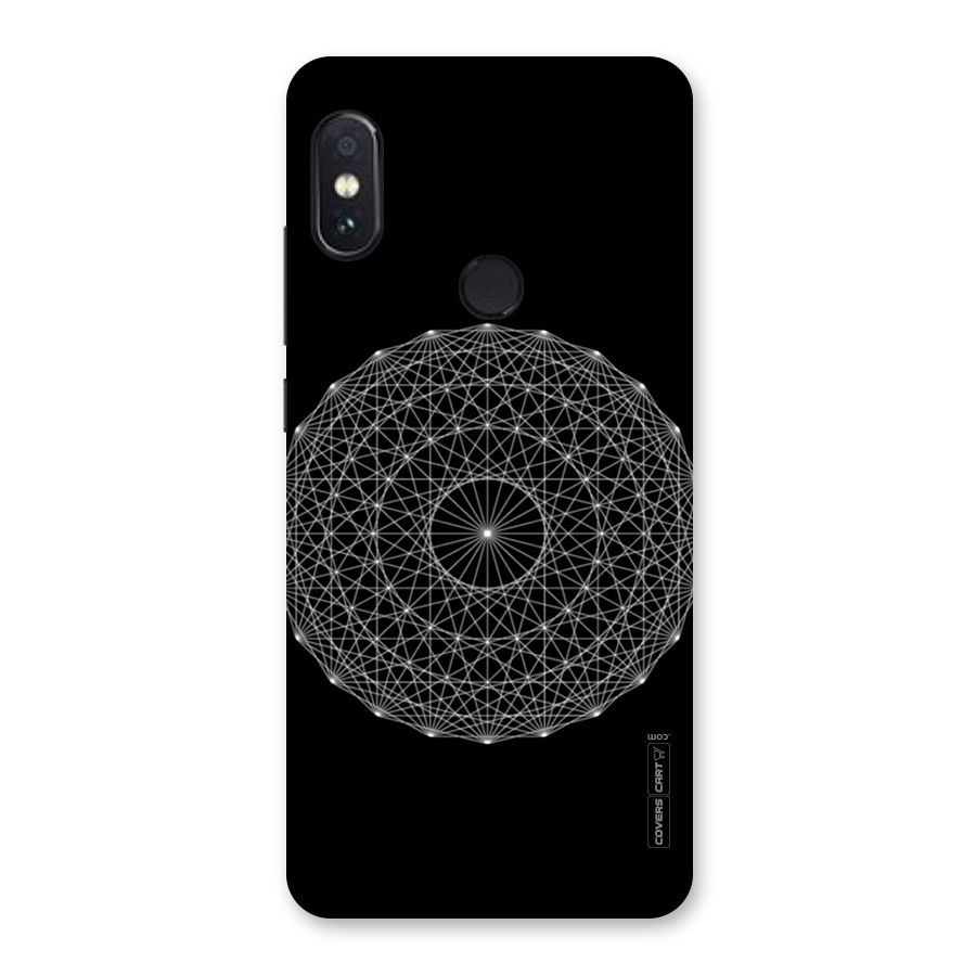 Black Clipart Back Case for Redmi Note 5 Pro