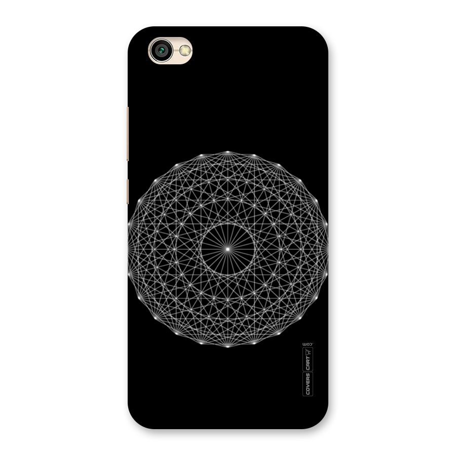 Black Clipart Back Case for Redmi Y1 Lite