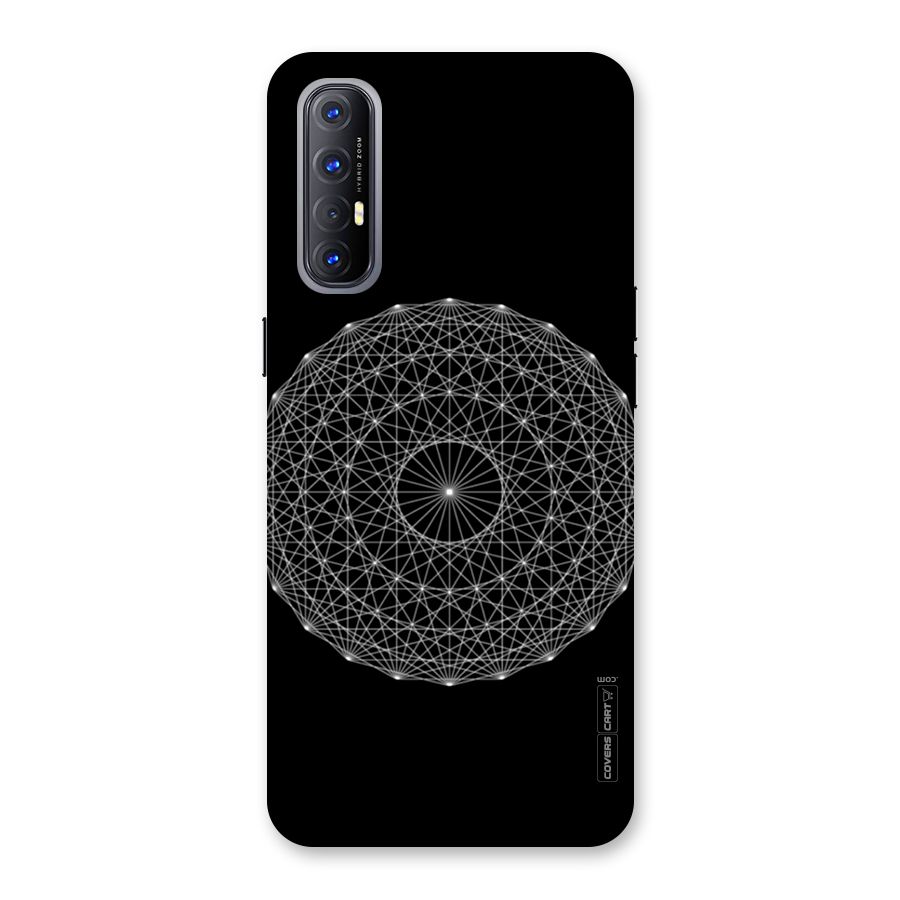 Black Clipart Back Case for Reno3 Pro