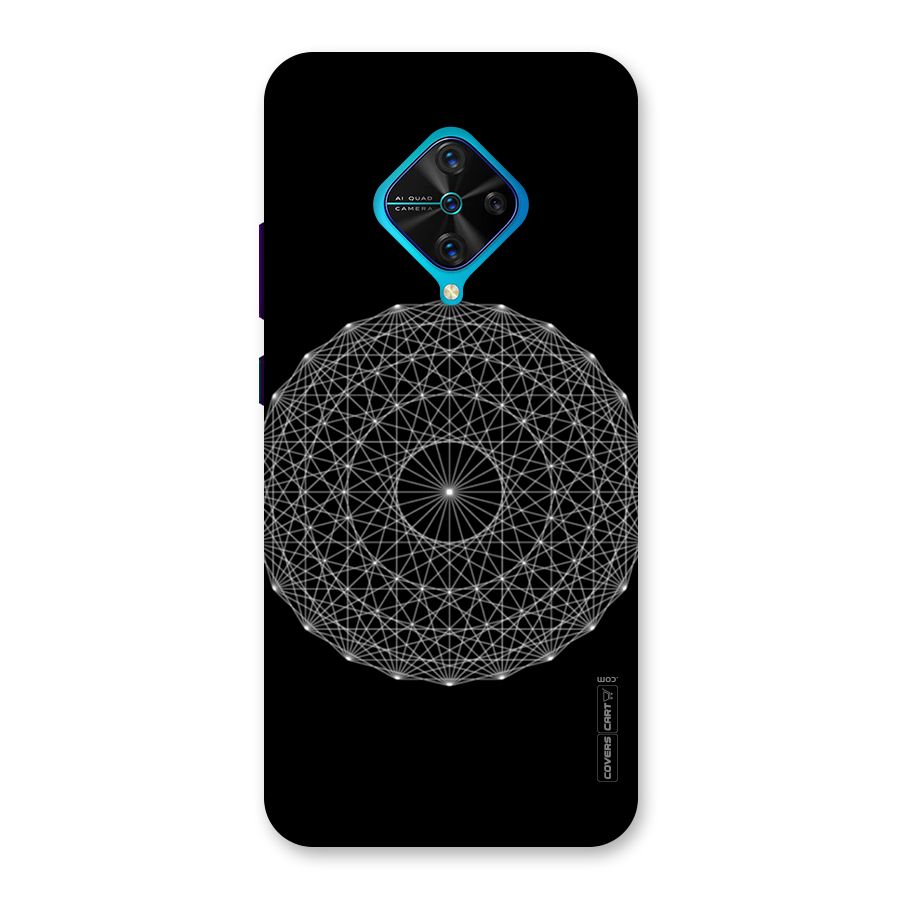 Black Clipart Back Case for Vivo S1 Pro