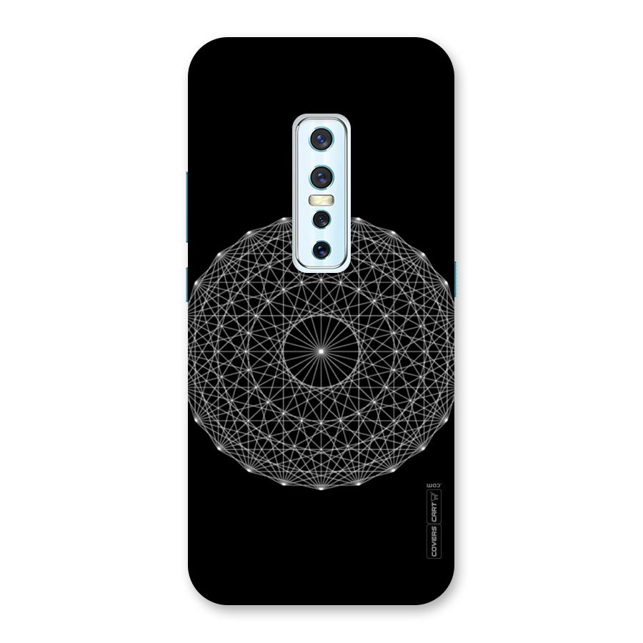 Black Clipart Back Case for Vivo V17 Pro