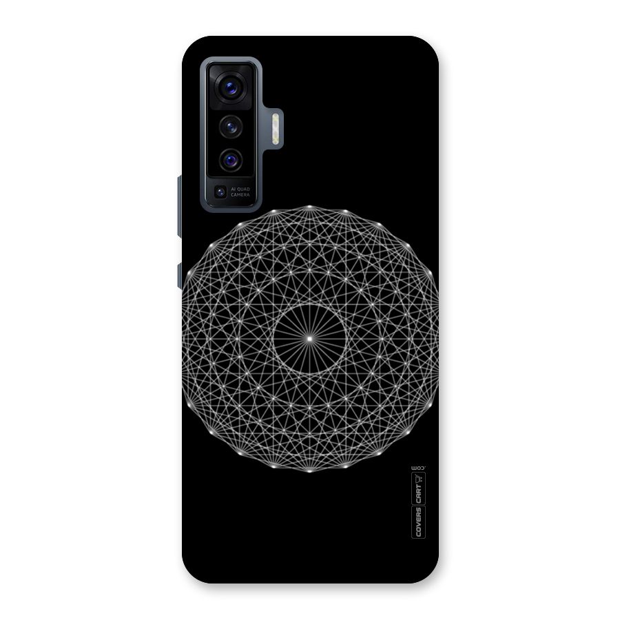 Black Clipart Back Case for Vivo X50