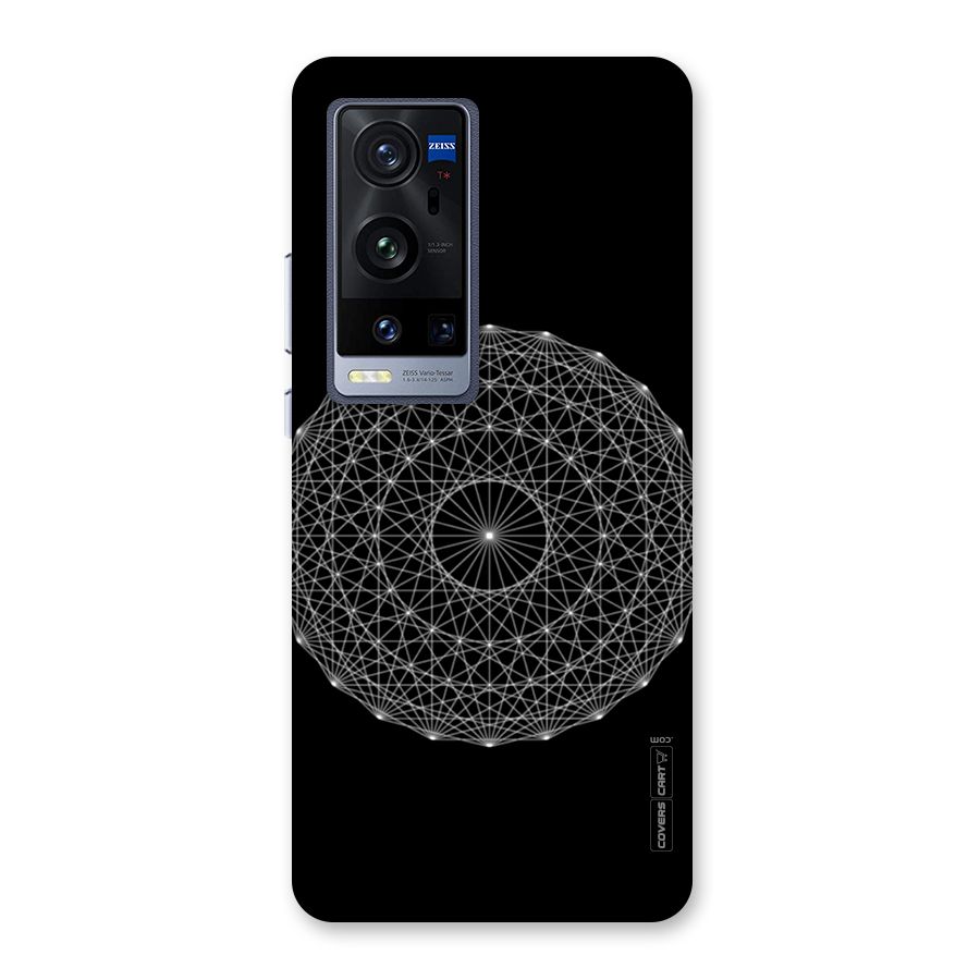 Black Clipart Back Case for Vivo X60 Pro Plus