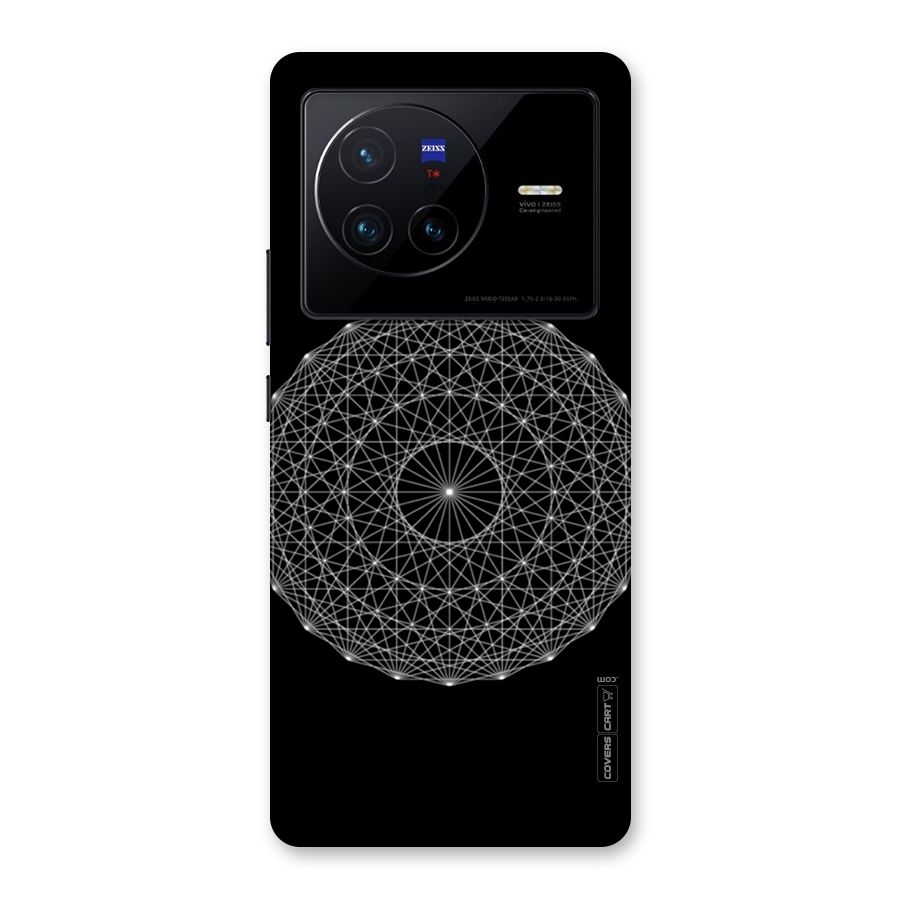 Black Clipart Back Case for Vivo X80