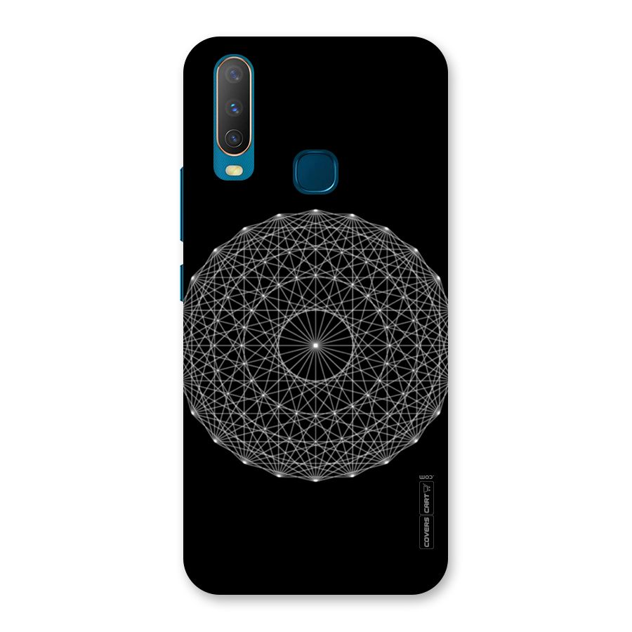 Black Clipart Back Case for Vivo Y12