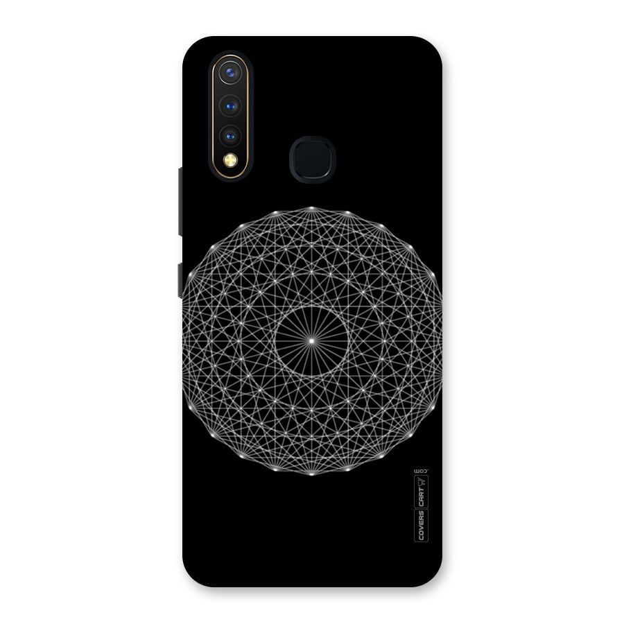 Black Clipart Back Case for Vivo Y19