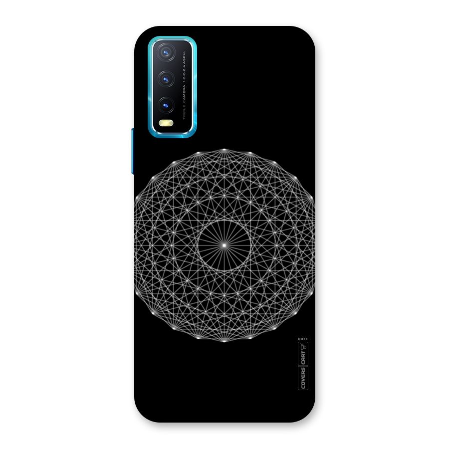 Black Clipart Back Case for Vivo Y20
