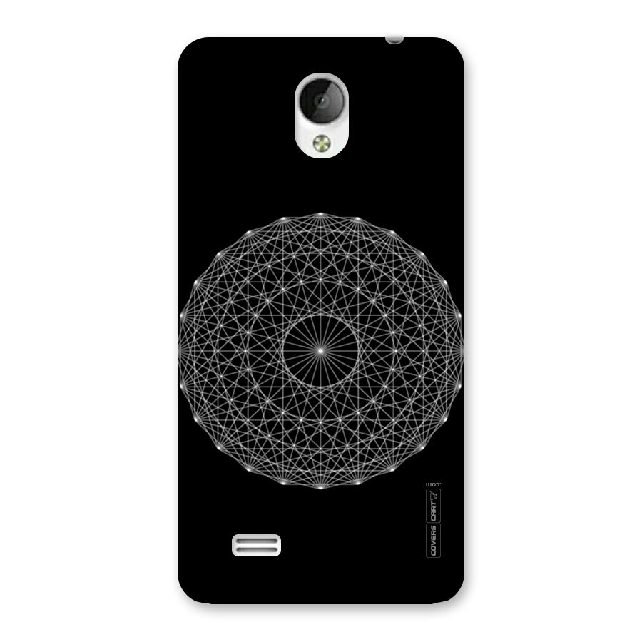 Black Clipart Back Case for Vivo Y21