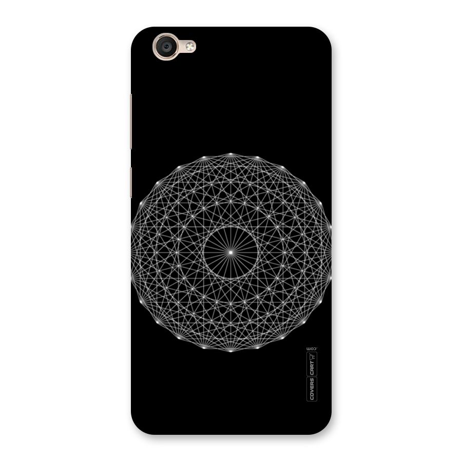 Black Clipart Back Case for Vivo Y55s