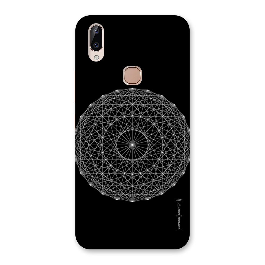 Black Clipart Back Case for Vivo Y83 Pro