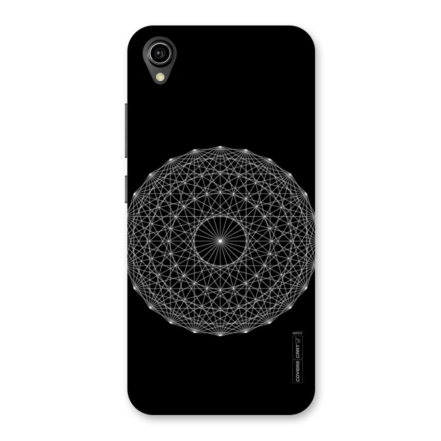 Black Clipart Back Case for Vivo Y90