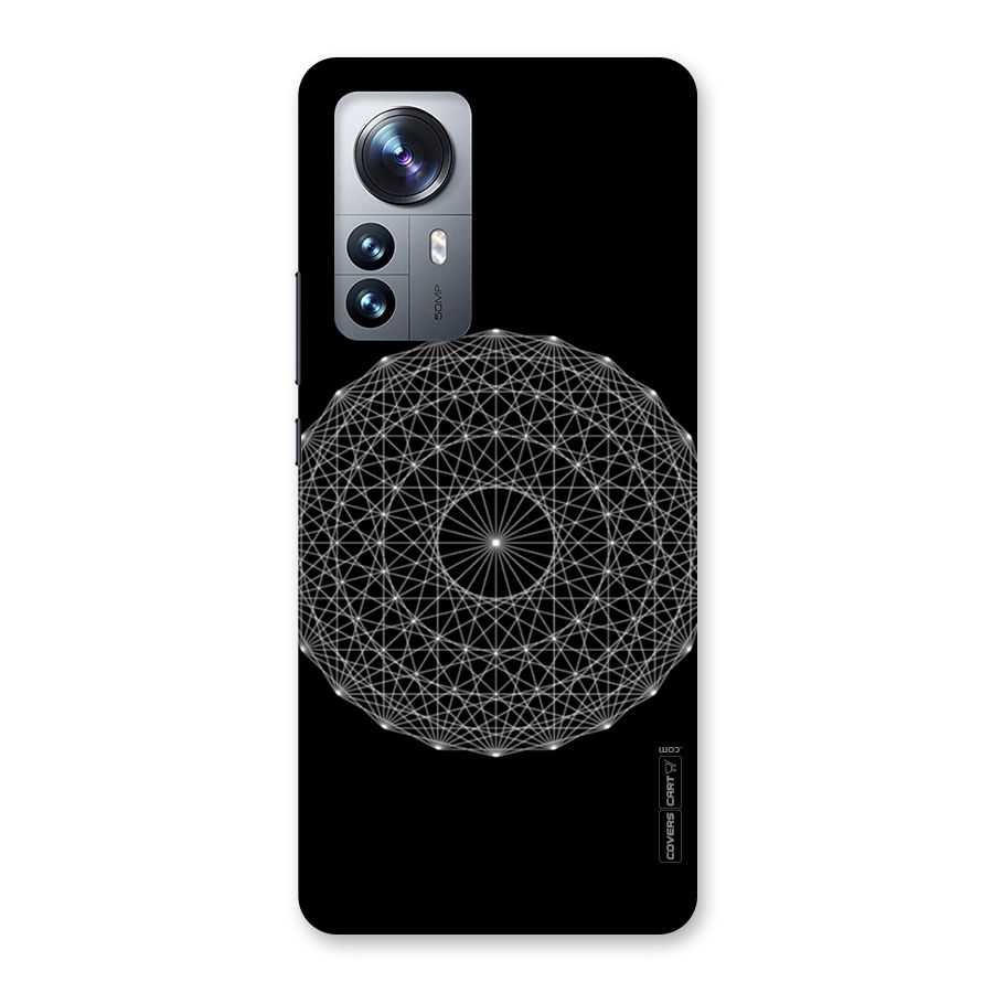 Black Clipart Back Case for Xiaomi 12 Pro
