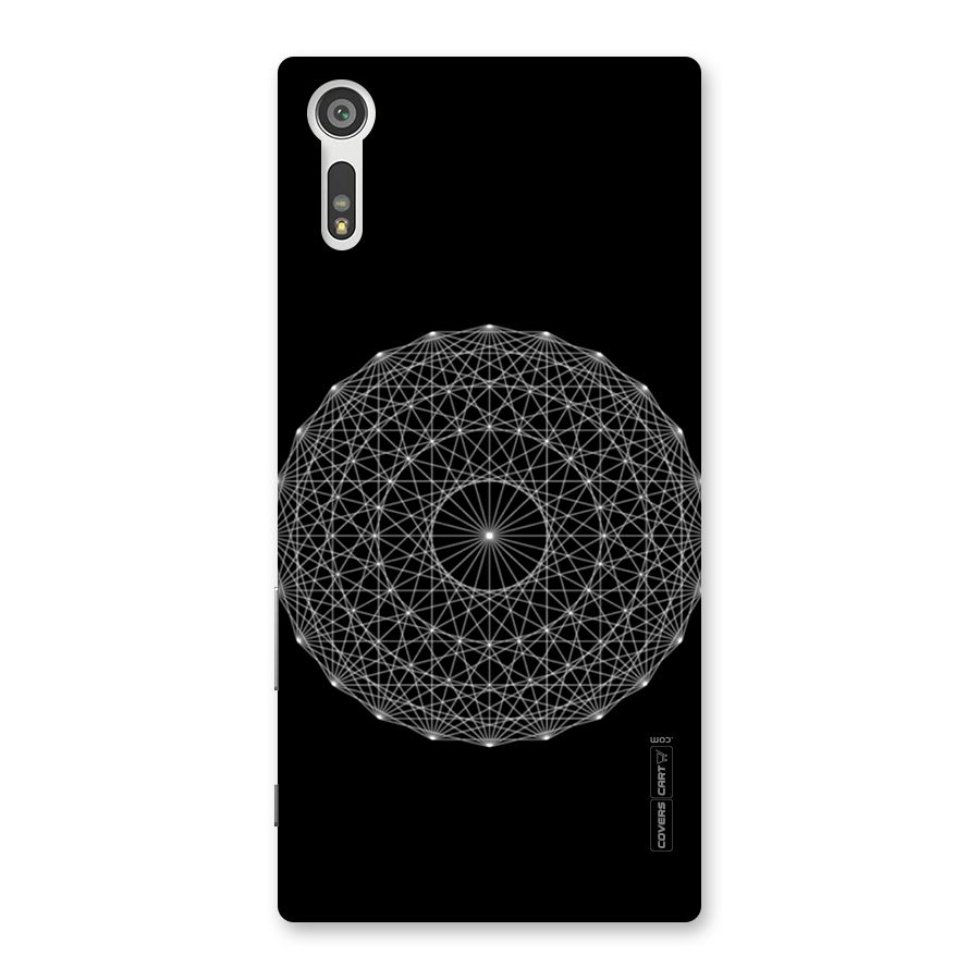 Black Clipart Back Case for Xperia XZ