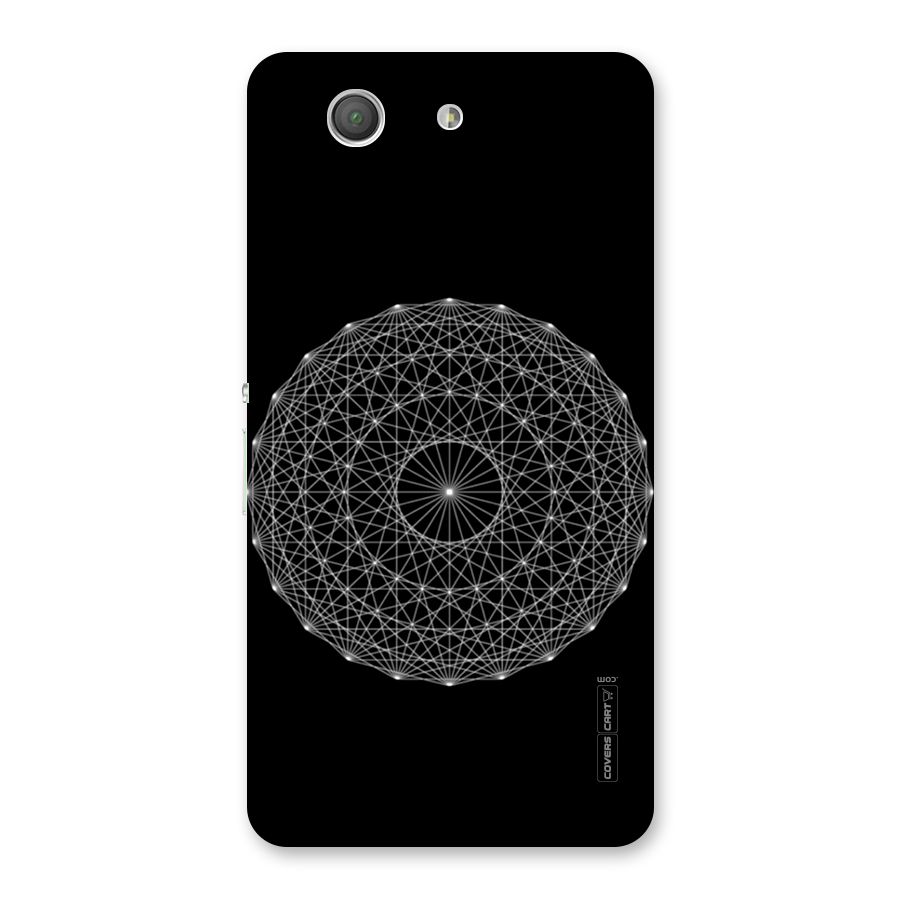 Black Clipart Back Case for Xperia Z3 Compact