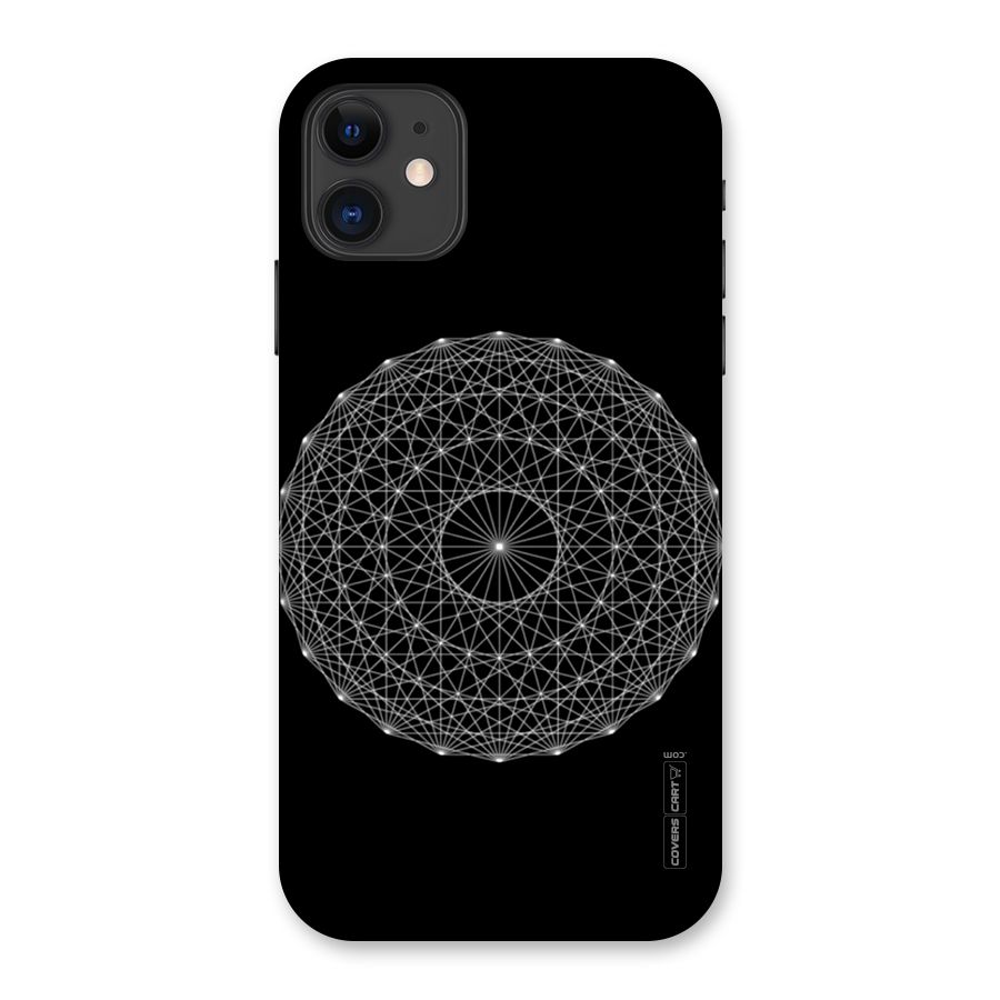 Black Clipart Back Case for iPhone 11