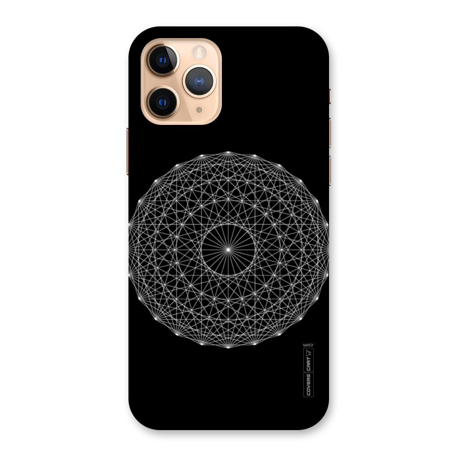 Black Clipart Back Case for iPhone 11 Pro