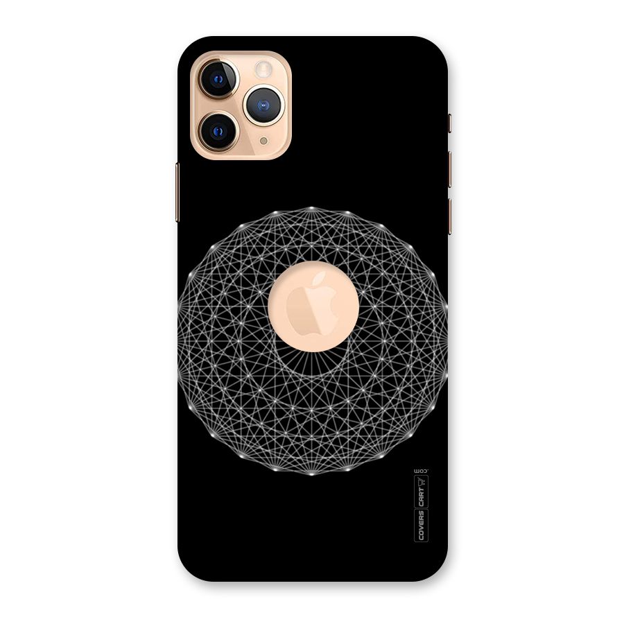 Black Clipart Back Case for iPhone 11 Pro Max Logo Cut