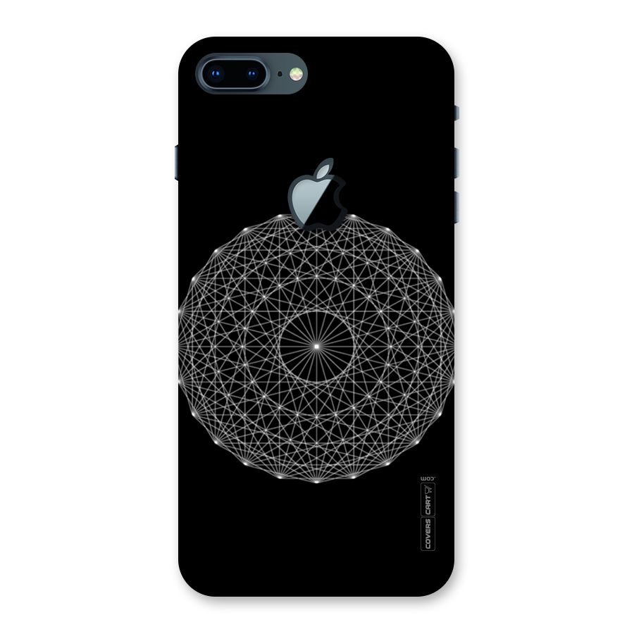 Black Clipart Back Case for iPhone 7 Plus Apple Cut