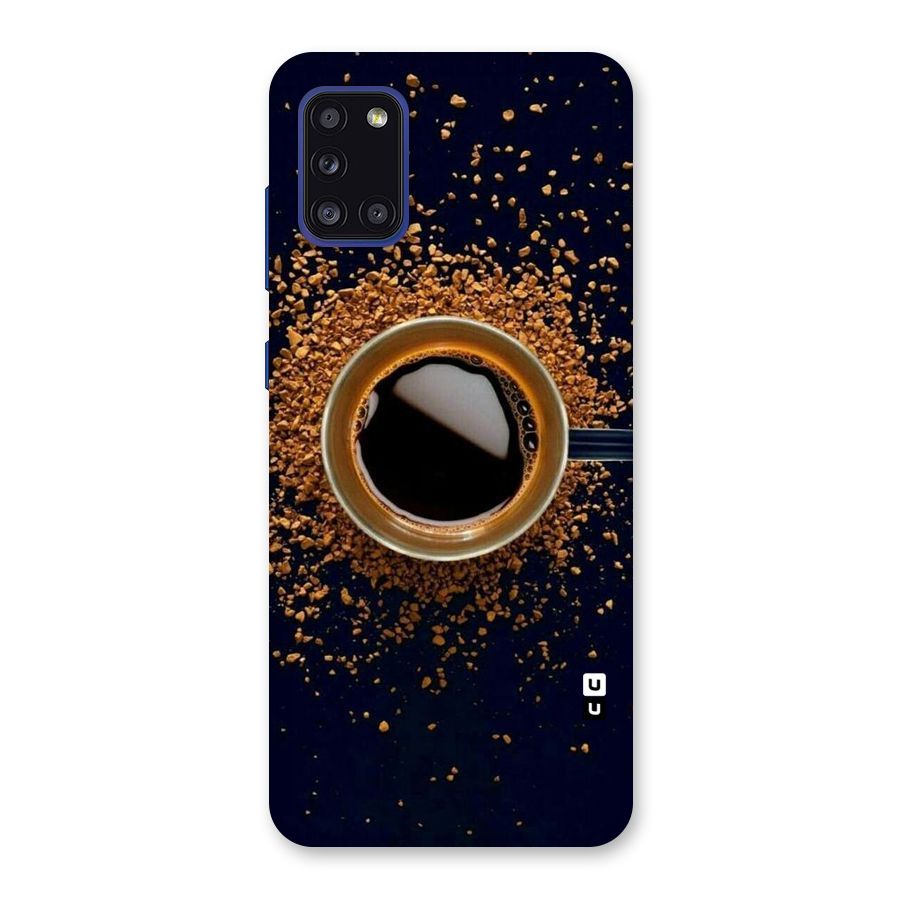 Black Coffee Back Case for Galaxy A31