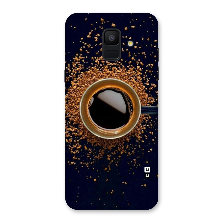 Black Coffee Back Case for Galaxy A6 (2018)