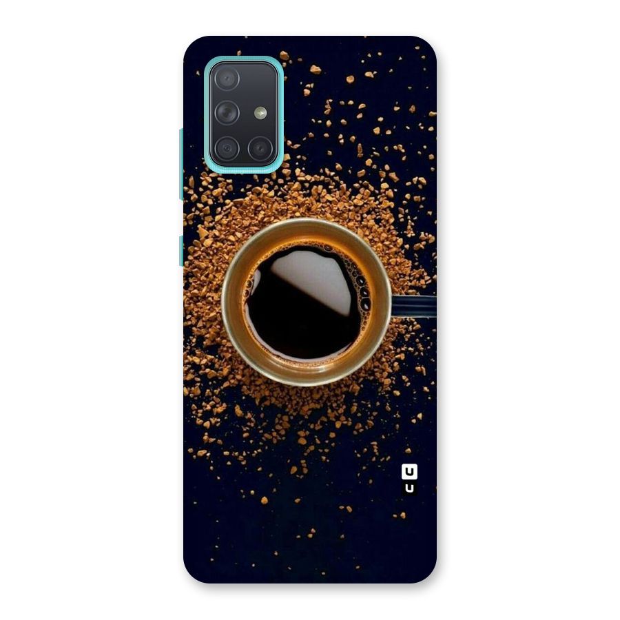 Black Coffee Back Case for Galaxy A71