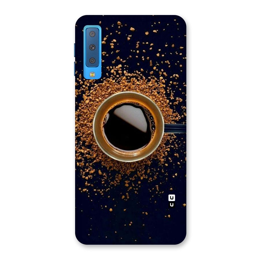 Black Coffee Back Case for Galaxy A7 (2018)