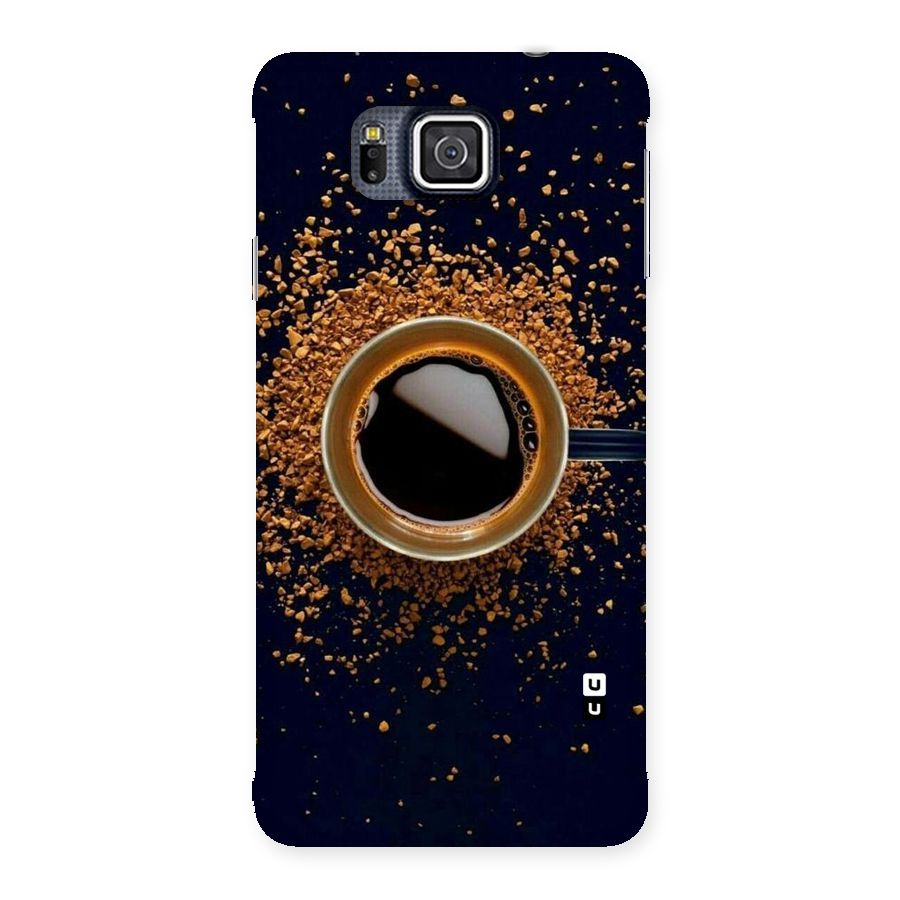 Black Coffee Back Case for Galaxy Alpha