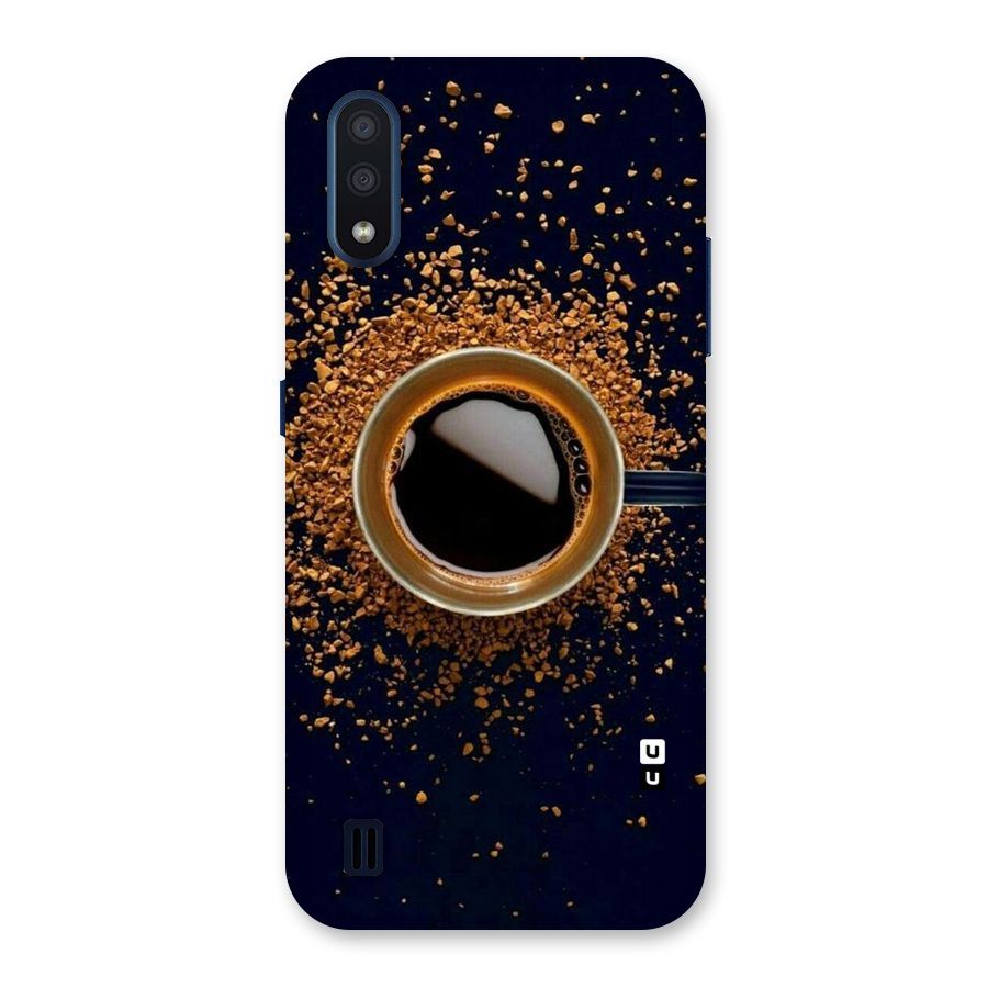 Black Coffee Back Case for Galaxy M01