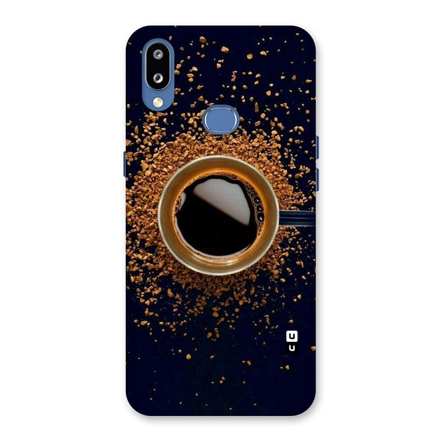 Black Coffee Back Case for Galaxy M01s