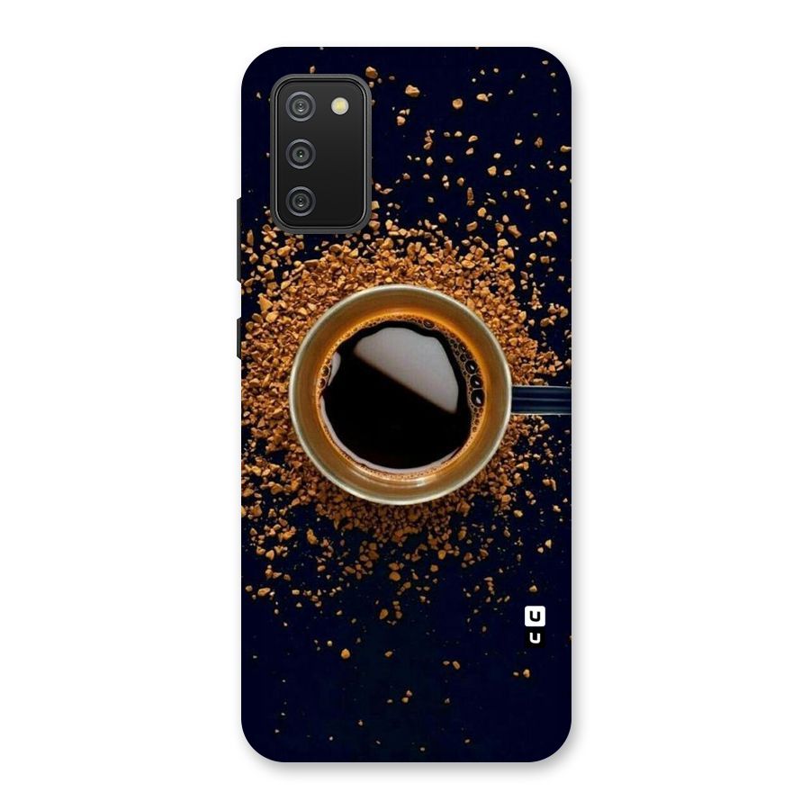 Black Coffee Back Case for Galaxy M02s