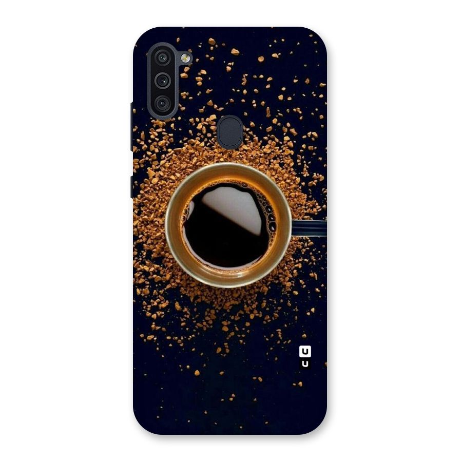 Black Coffee Back Case for Galaxy M11
