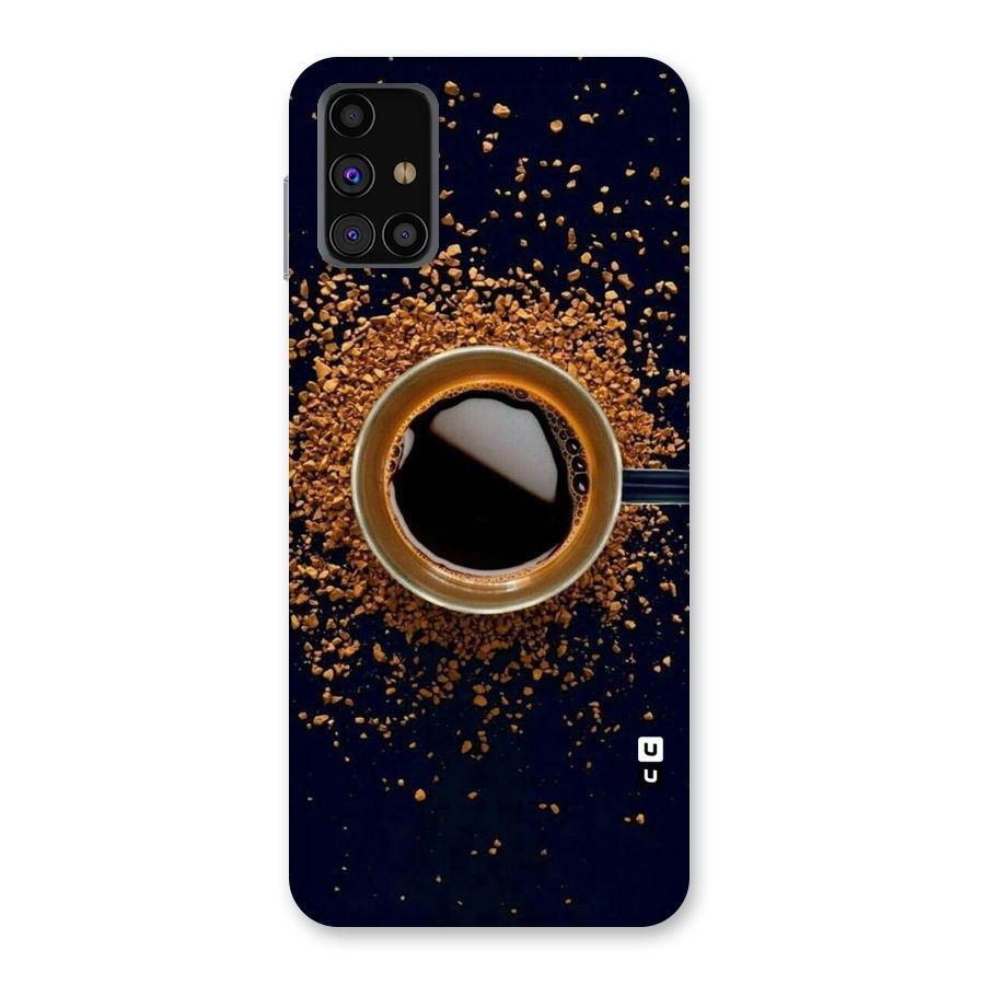 Black Coffee Back Case for Galaxy M31s