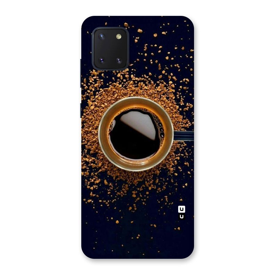Black Coffee Back Case for Galaxy Note 10 Lite