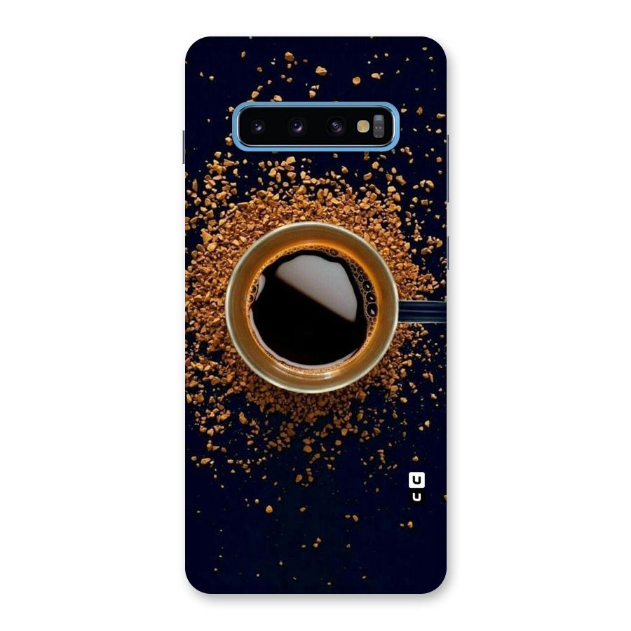 Black Coffee Back Case for Galaxy S10 Plus
