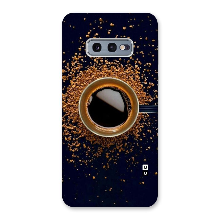 Black Coffee Back Case for Galaxy S10e