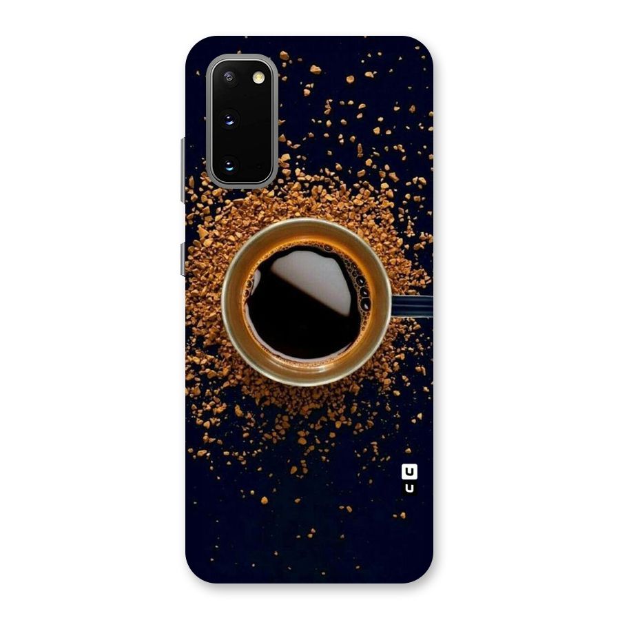 Black Coffee Back Case for Galaxy S20