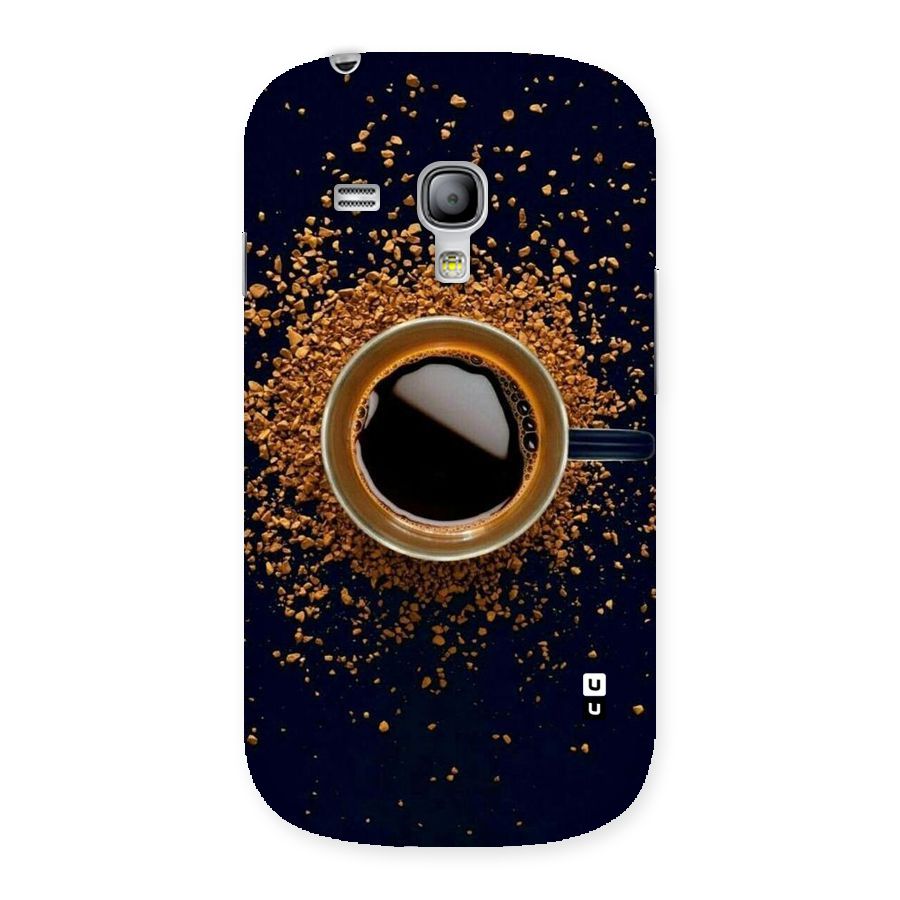 Black Coffee Back Case for Galaxy S3 Mini