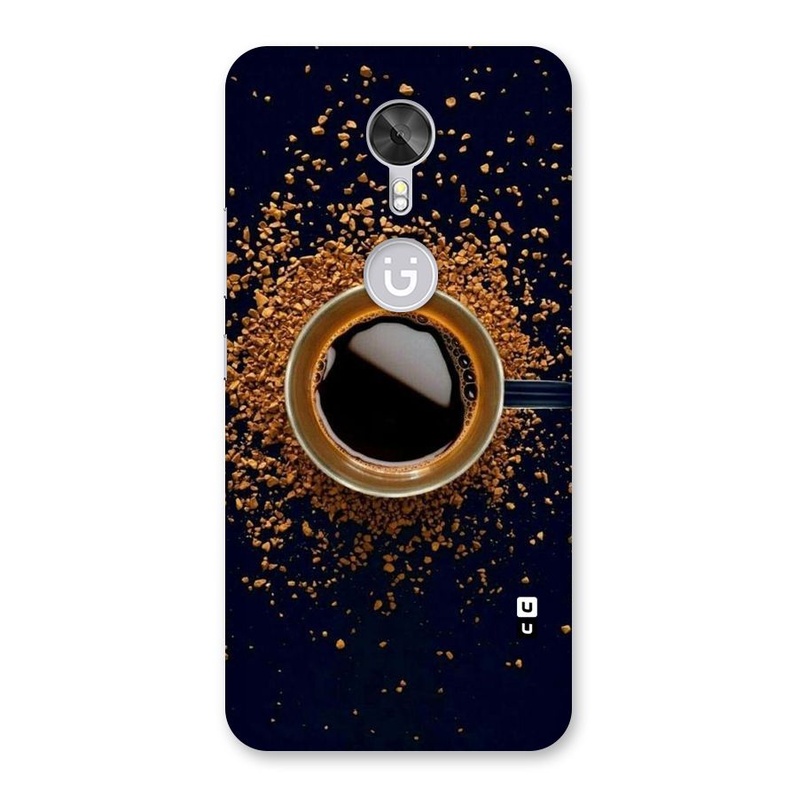 Black Coffee Back Case for Gionee A1