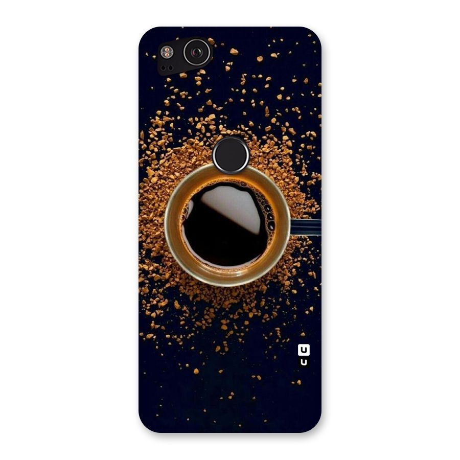 Black Coffee Back Case for Google Pixel 2