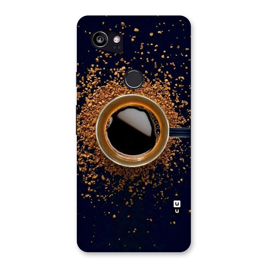 Black Coffee Back Case for Google Pixel 2 XL