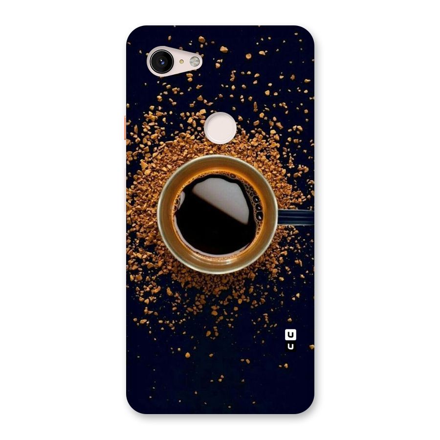 Black Coffee Back Case for Google Pixel 3 XL