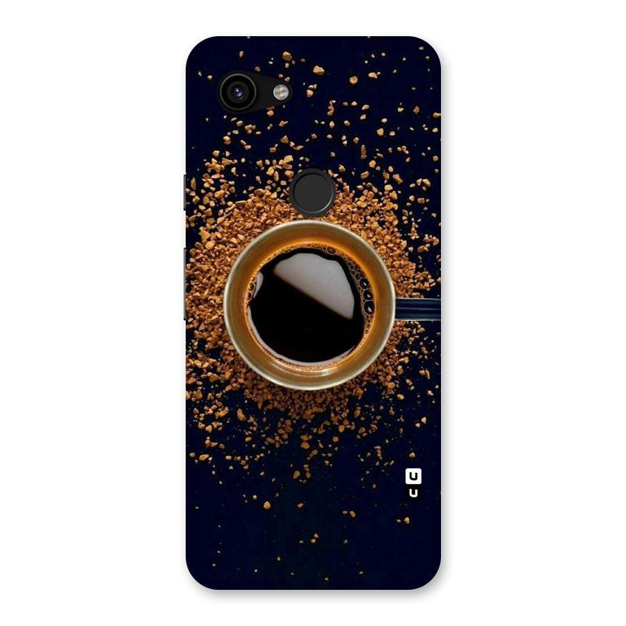 Black Coffee Back Case for Google Pixel 3a