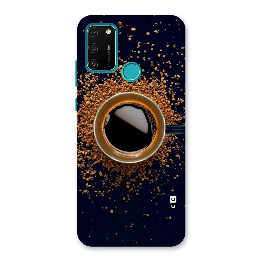 Black Coffee Back Case for Honor 9A